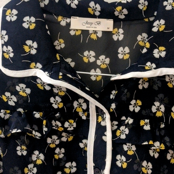 Sheer Button Up - Picture 2 of 3